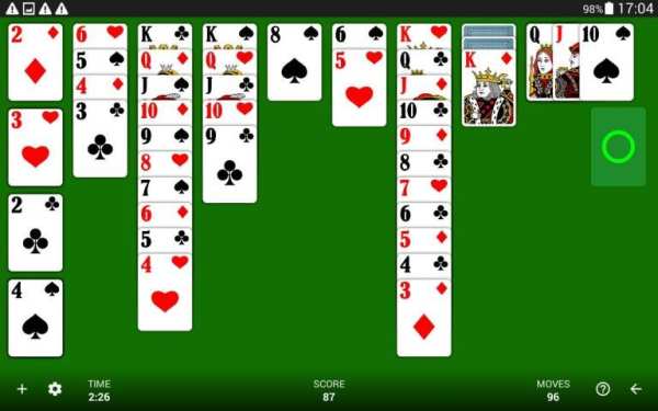 Solitaire स्क्रीनशॉट 8