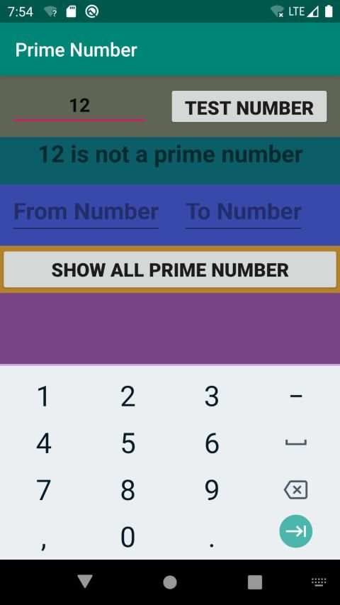 Prime Number Test स्क्रीनशॉट 2