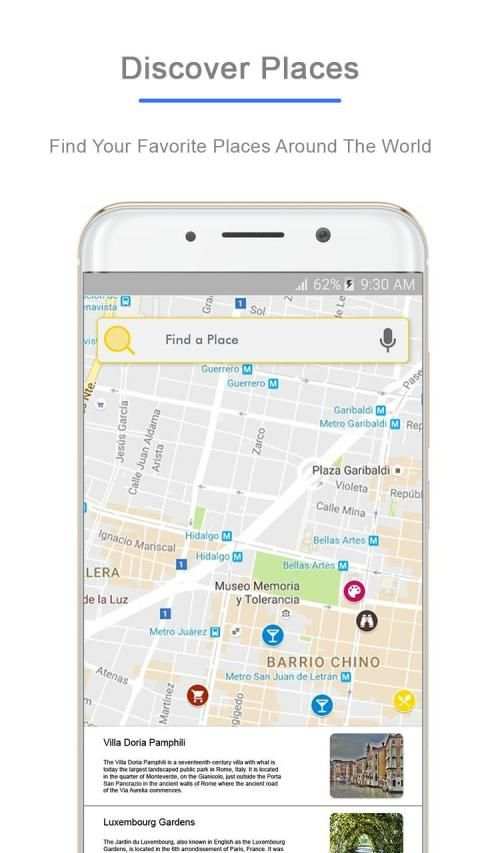 Live Camera & Earth Maps, GPS Route Navigation PRO स्क्रीनशॉट 7