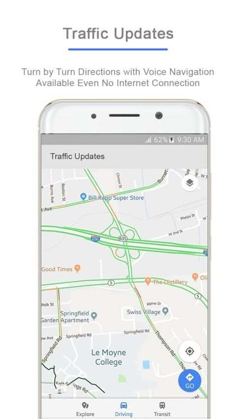 Live Camera & Earth Maps, GPS Route Navigation PRO स्क्रीनशॉट 1
