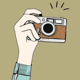 ikon 3D PIP Art Design Postar Maker DSLR Camera Frame