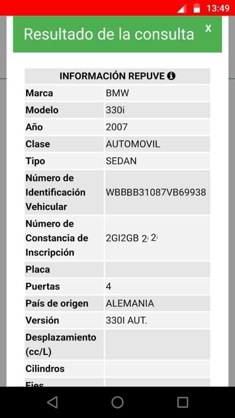 REPUVE MX screenshot 3