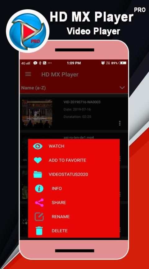 HD MX Player Pro स्क्रीनशॉट 3