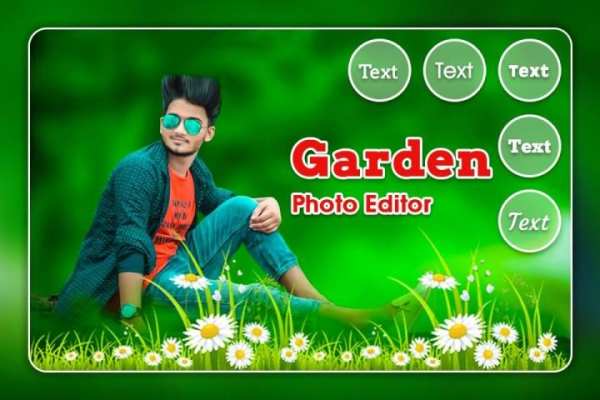 Garden Photo Editor - Garden Photo Frame Art screenshot 2