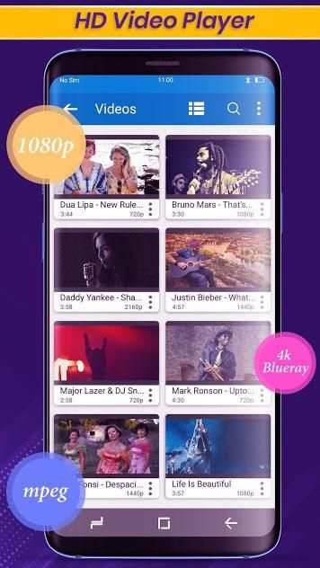 Video Player & Music Player screenshot 3