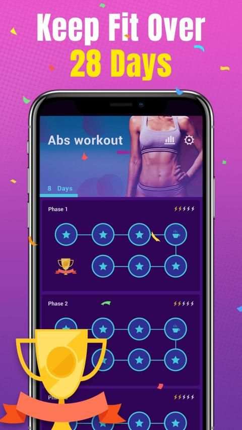 Body Exercise: Keep fit at home and work out now स्क्रीनशॉट 1
