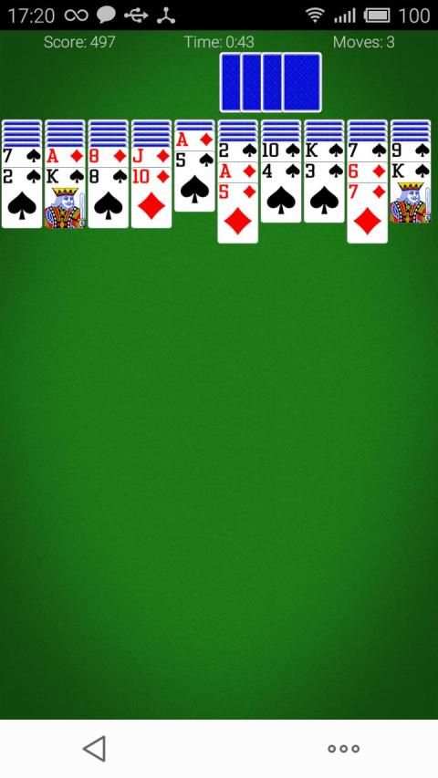 Classic - Spider Solitaire स्क्रीनशॉट 3