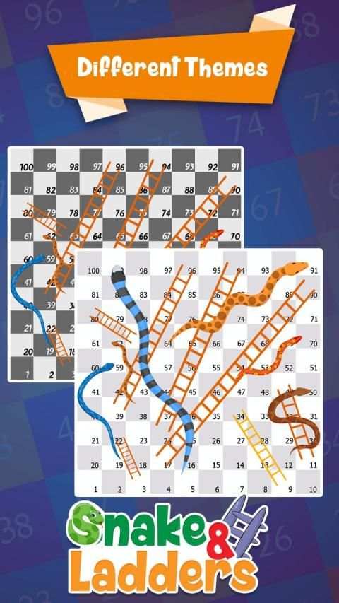 snakes and ladders free Saanp Sidi GAME बोर्ड खेल स्क्रीनशॉट 1
