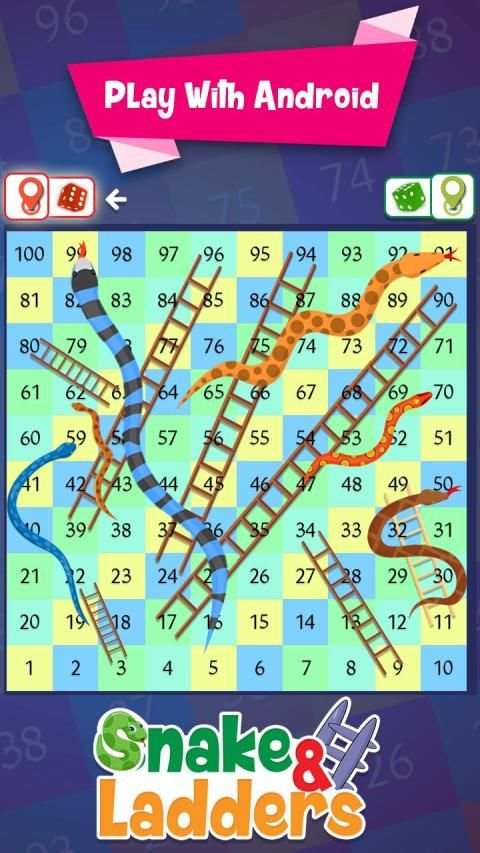 snakes and ladders free Saanp Sidi GAME बोर्ड खेल स्क्रीनशॉट 3