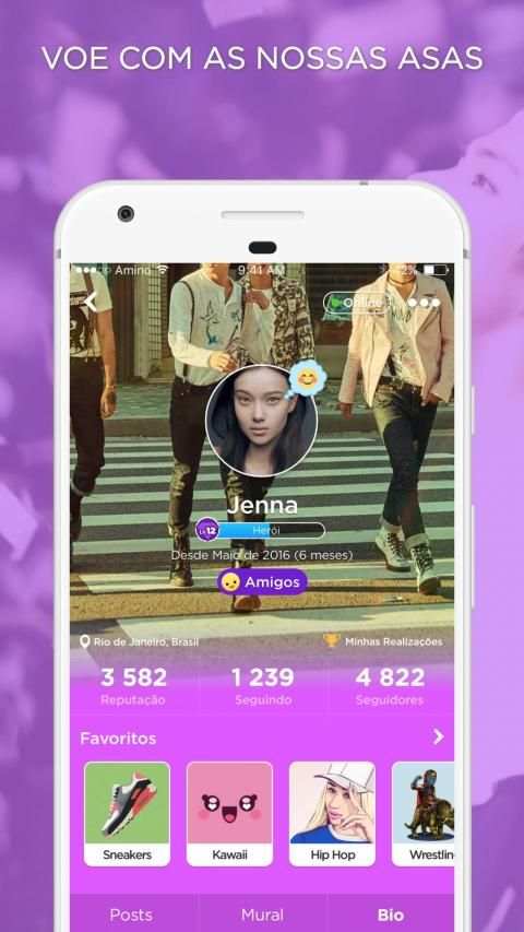 ARMY Amino para BTS em Português screenshot 2