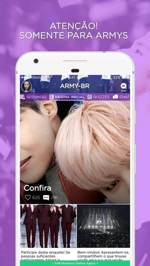 ARMY Amino para BTS em Português screenshot 5