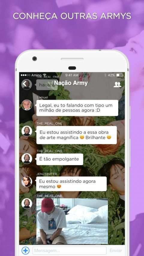 ARMY Amino para BTS em Português screenshot 4