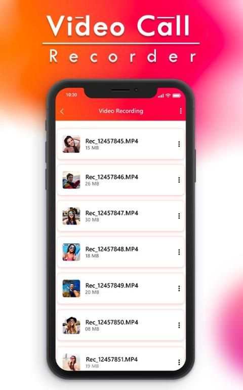 Auto Video Call Recorder : Phone Call Recorder स्क्रीनशॉट 3