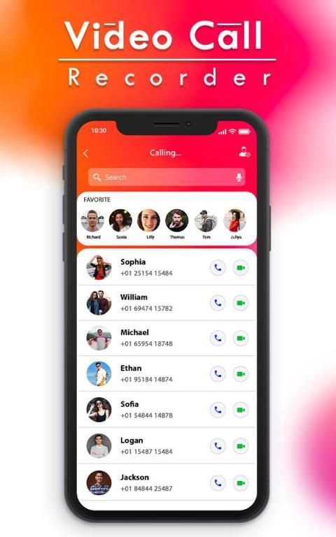Auto Video Call Recorder : Phone Call Recorder स्क्रीनशॉट 4