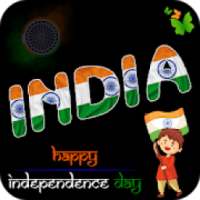 Indian Flag Letters - Indian Flag Photo Letter on 9Apps