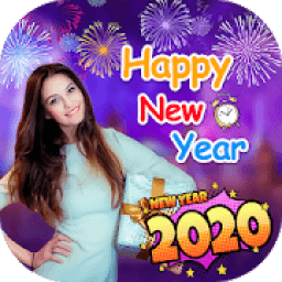 New Year Photo Frame 2020 आइकन