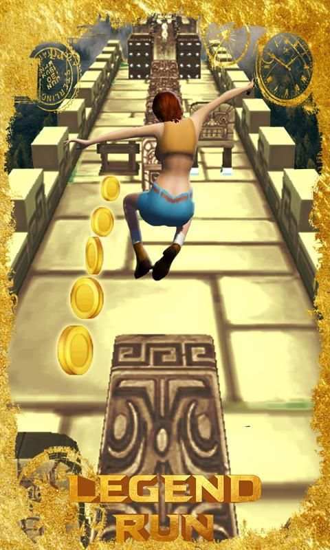 Endless Run Temple Legend 3D स्क्रीनशॉट 2