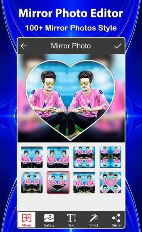 Mirror Photo Editor screenshot 1