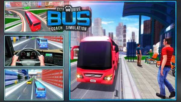 Modern Bus Games 2019 - Bus Games Free screenshot 1