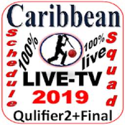 Caribbean live tv and current t-20 schedule -2019