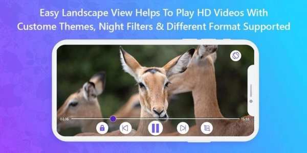 HD Video Player & Status Saver - All Format Videos screenshot 1