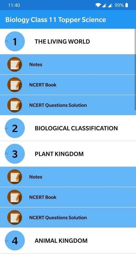 Boilogy Class 11 Topper Science screenshot 4