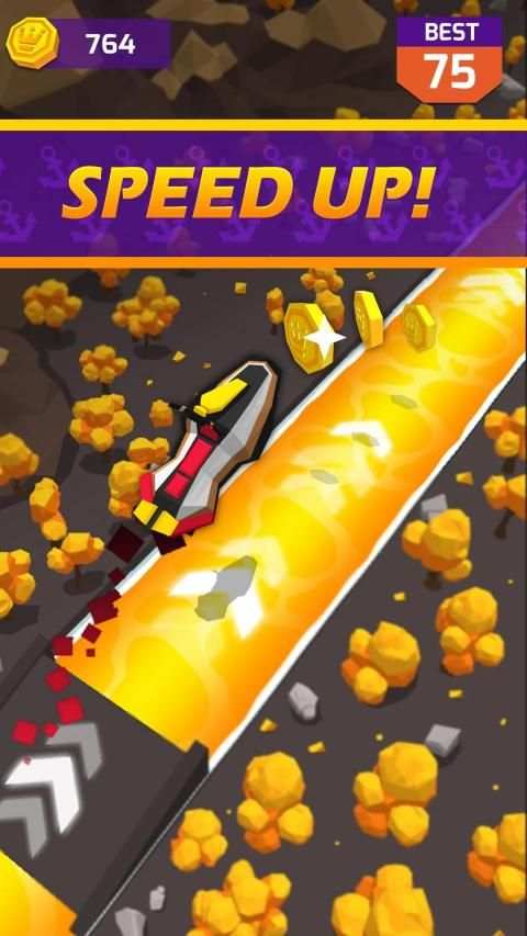 Splash Boat 3D screenshot 1
