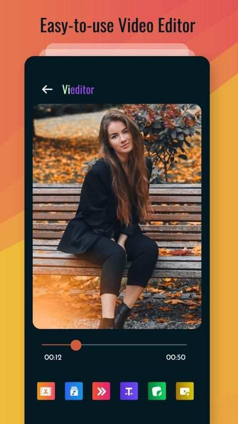 Vieditor - Video Editor & Video Maker स्क्रीनशॉट 4