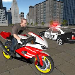 Bike Police Pursuit: Cop Chase & Escape