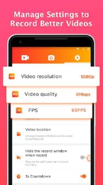 DU Screen recorder स्क्रीनशॉट 2