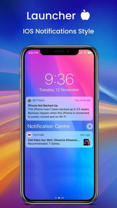 Launcher for Phone X - OS 13 Style Control Center screenshot 1