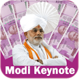 ikon Modi Keynote Scanner Prank