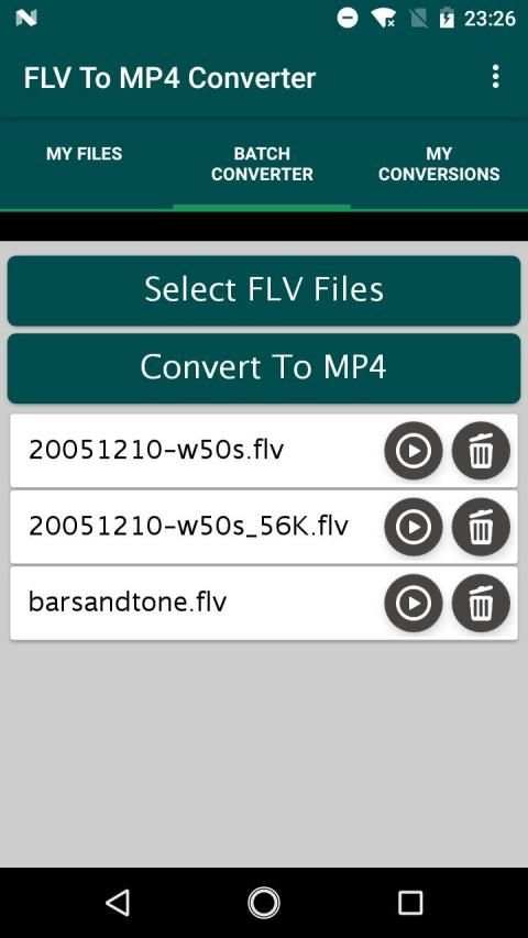 FLV To MP4 Converter screenshot 2
