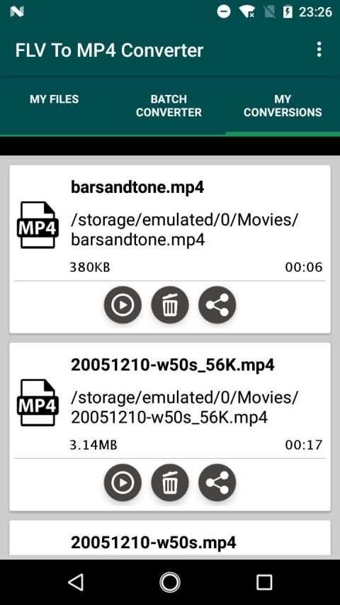 FLV To MP4 Converter screenshot 1