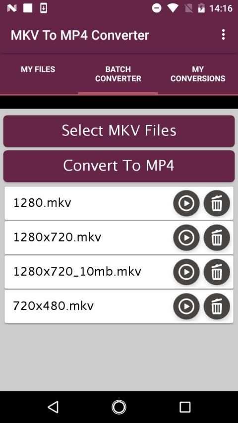 MKV To MP4 Converter screenshot 2
