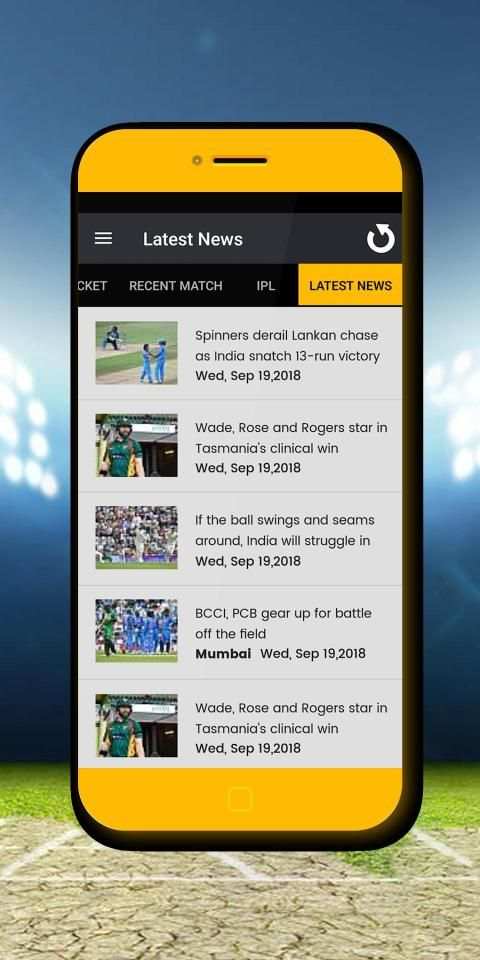 Live Cricket Score screenshot 1