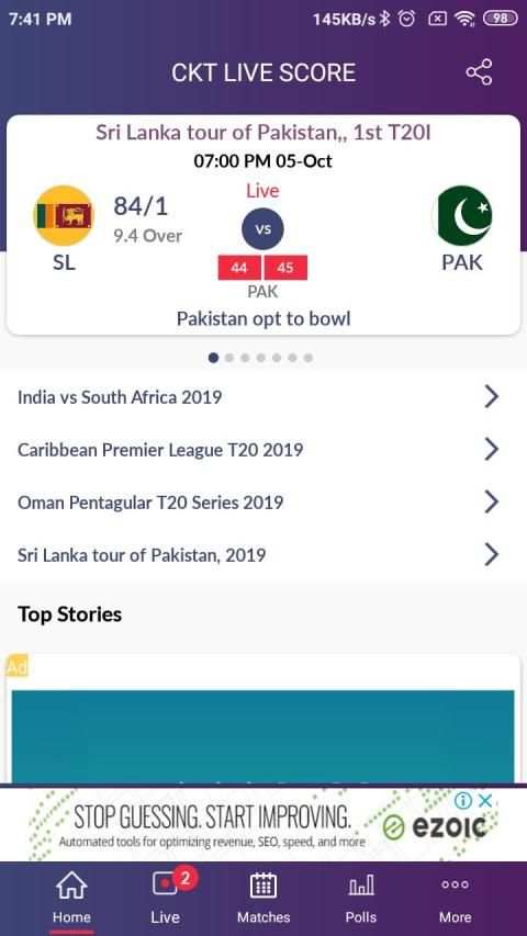 CKT Live Score - Free Live Score screenshot 16