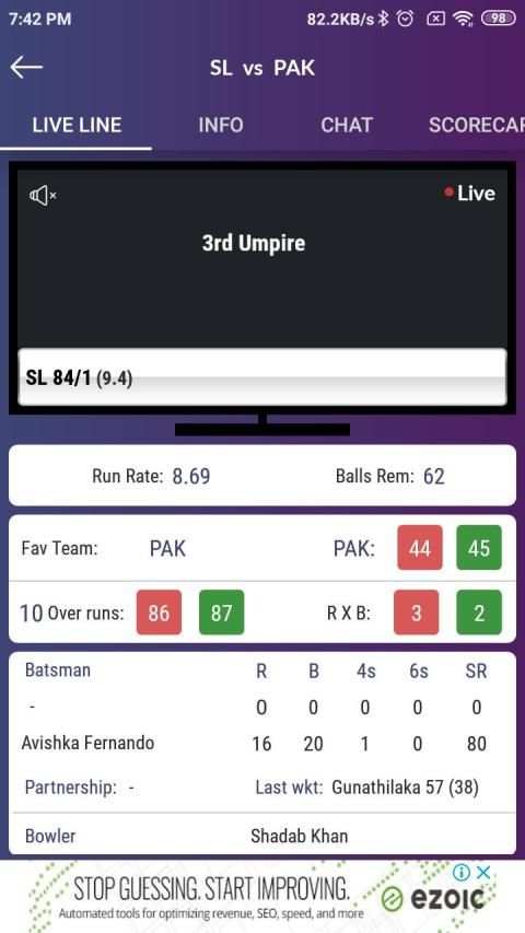 CKT Live Score - Free Live Score screenshot 15