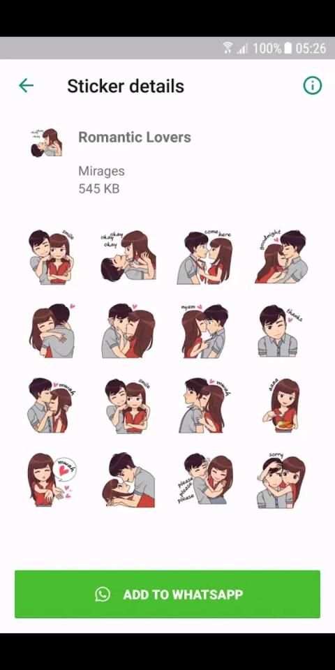 Love Stickers - Stickers for WhatsApp screenshot 2