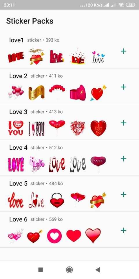 Love Stickers - Stickers for WhatsApp screenshot 6