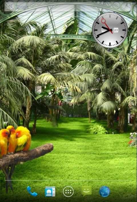 Clock Live Wallpaper Pro screenshot 1