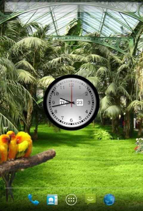 Clock Live Wallpaper Pro screenshot 2