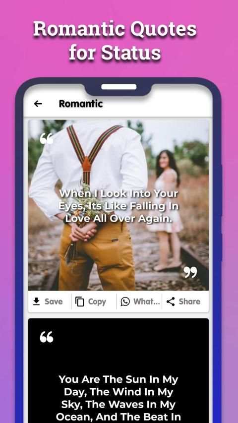 Status Quotes Image Creator screenshot 2