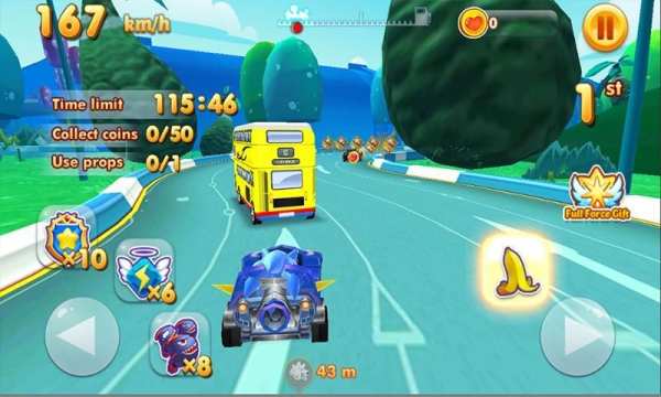 Super Racing Soni Adventure dash screenshot 6