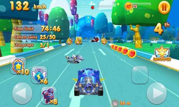 Super Racing Soni Adventure dash screenshot 4