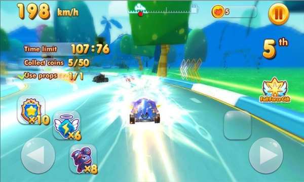Super Racing Soni Adventure dash screenshot 3