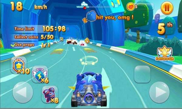 Super Racing Soni Adventure dash screenshot 2