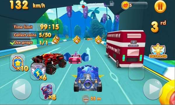 Super Racing Soni Adventure dash screenshot 1