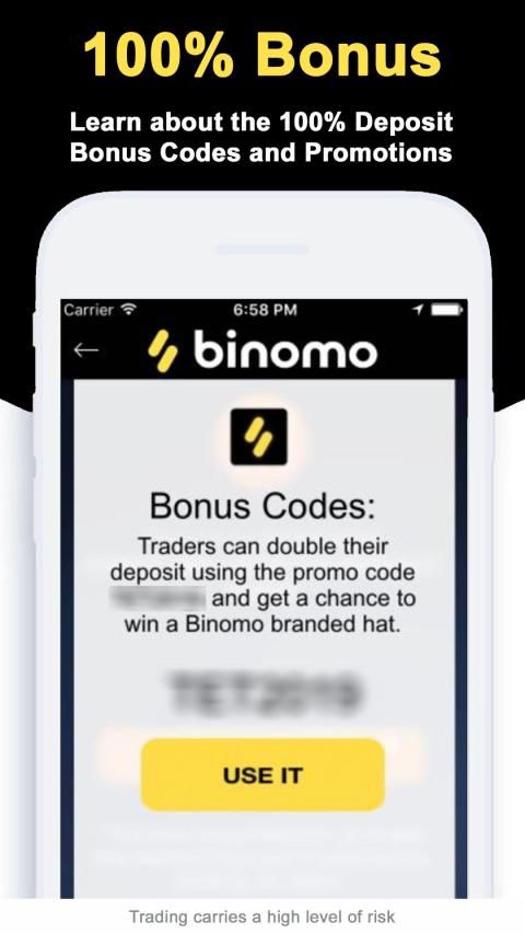 Binomo 100% Bonus Code and Forex Trading Guide screenshot 6