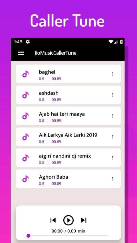 Set Jiyo Music : Caller tune for Jio 2019 स्क्रीनशॉट 1